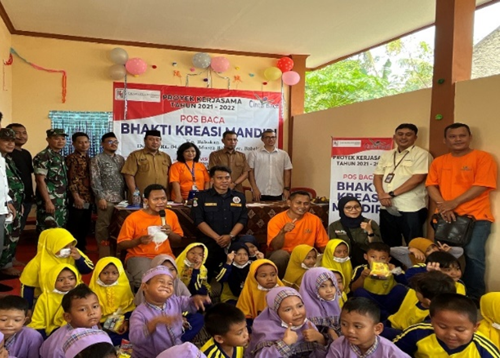 Program Peningkatan Minat Baca di Muarabakti